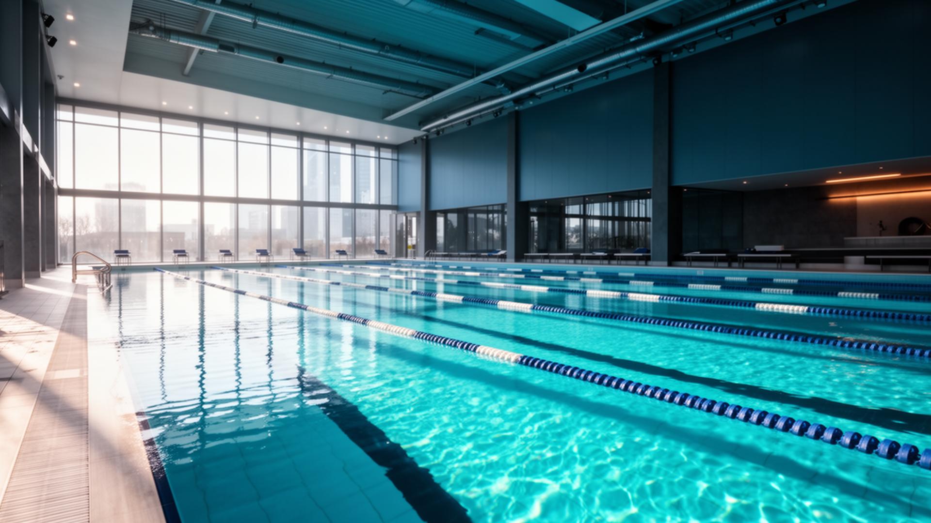 Piscina semiolímpica salinizada e aquecida da Kainágua